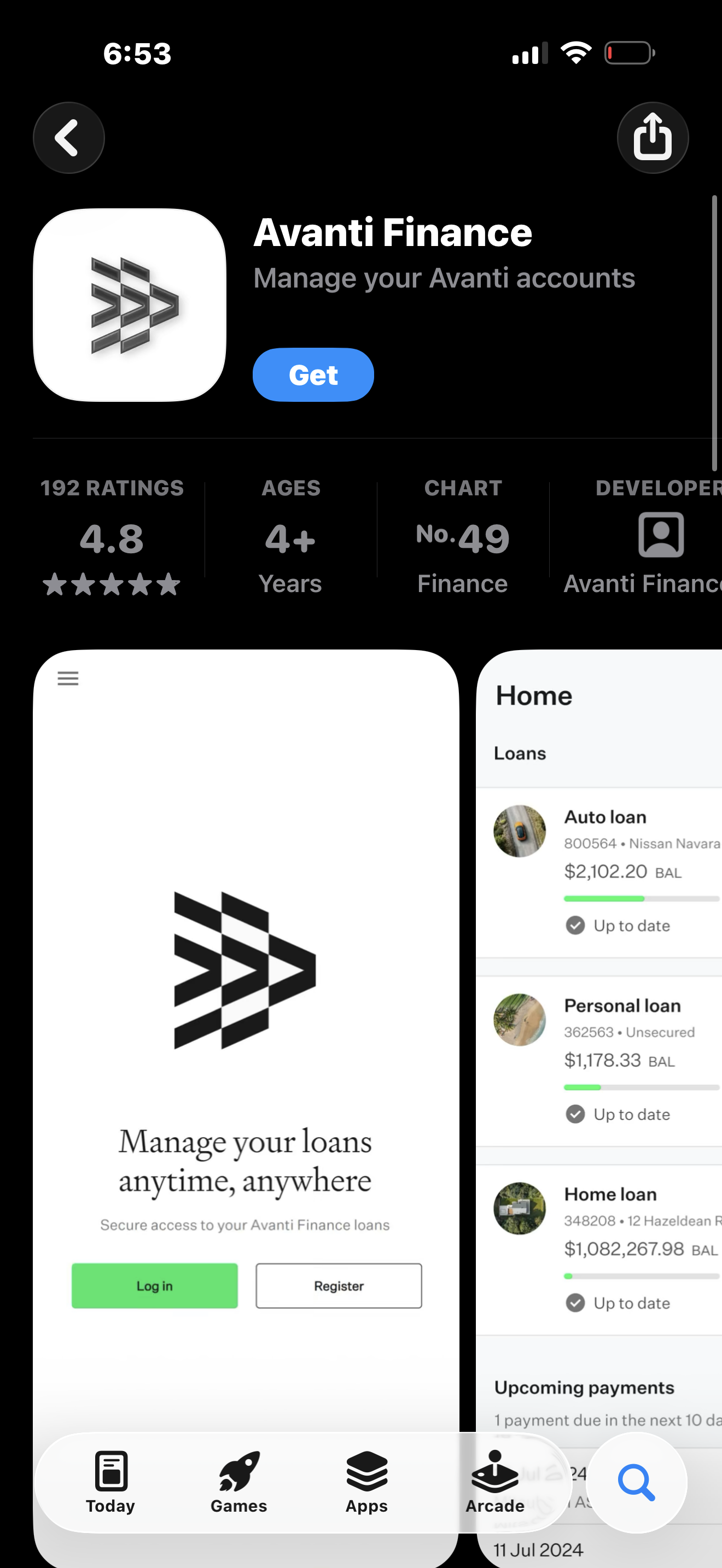 Avanti Customer App on the App Store