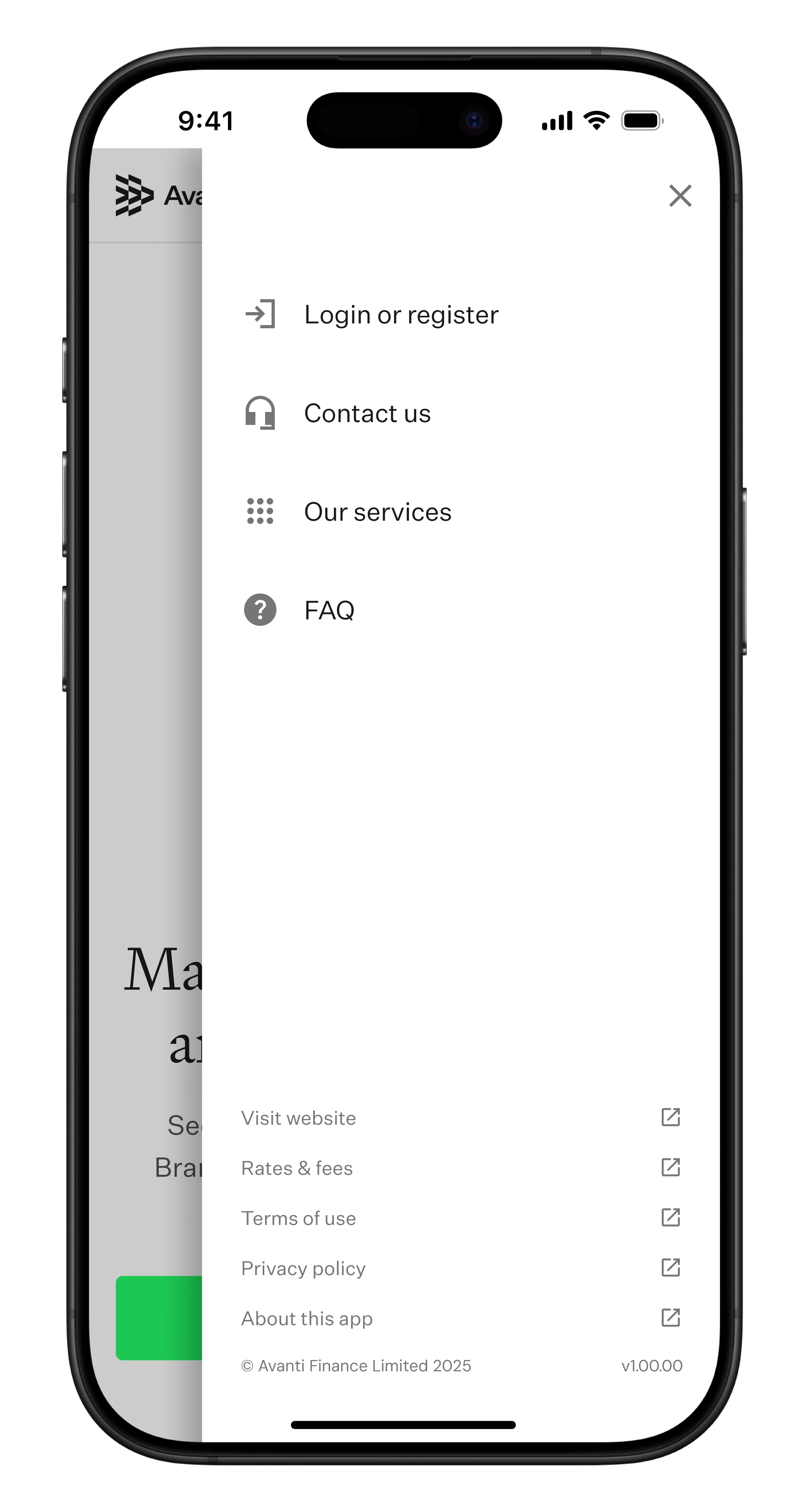 Off Canvas Menu