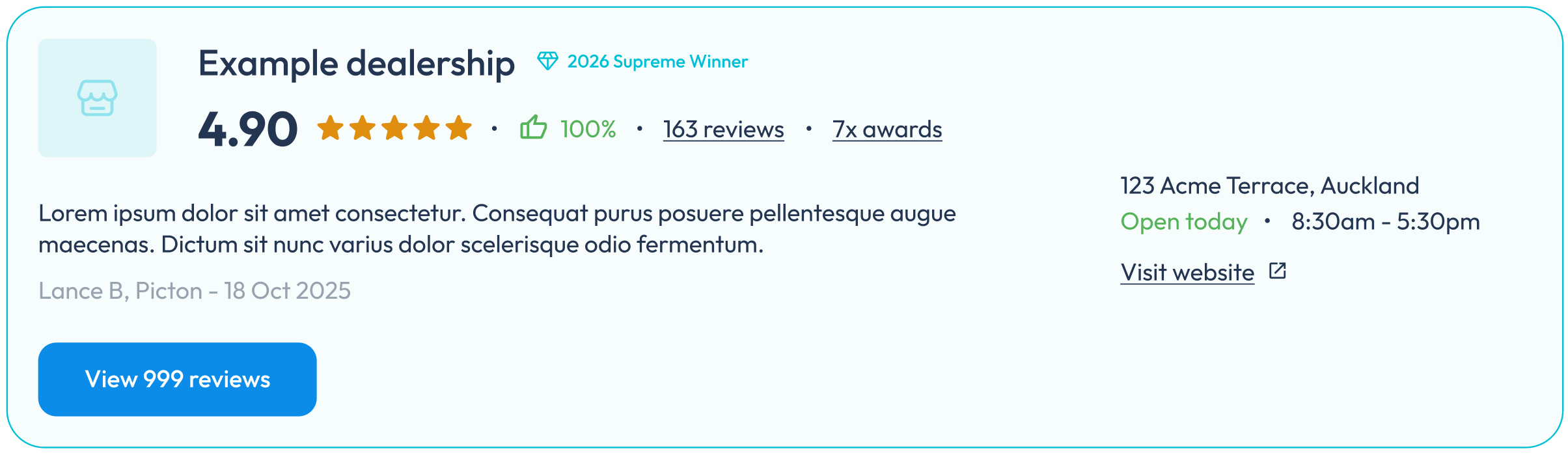 BuyerScore Dealerships